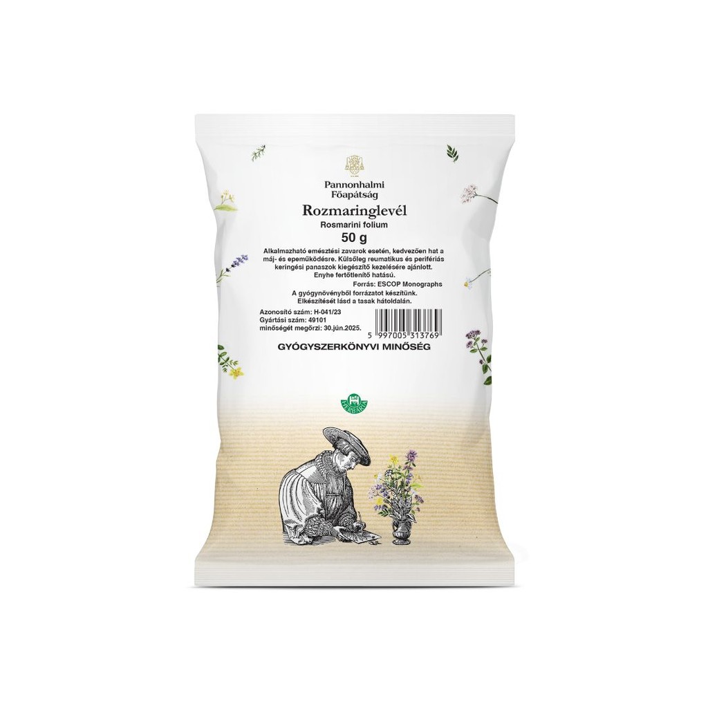 Rozmaringlevél szálas tea 50 g