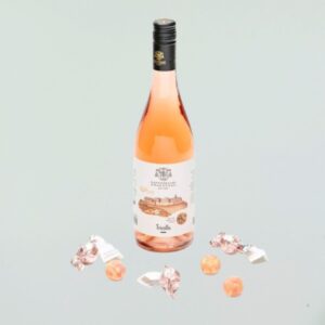 Roséboros trüffelgolyó