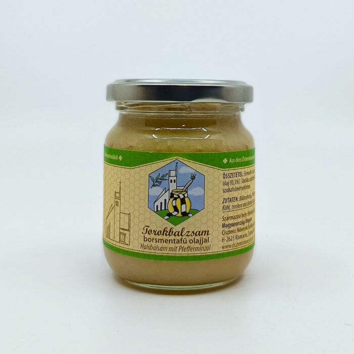 Torokbalzsam borsmentafű olajjal