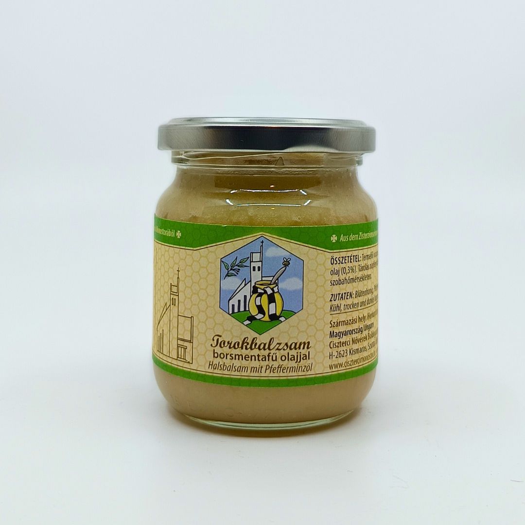 Torokbalzsam borsmentafű olajjal