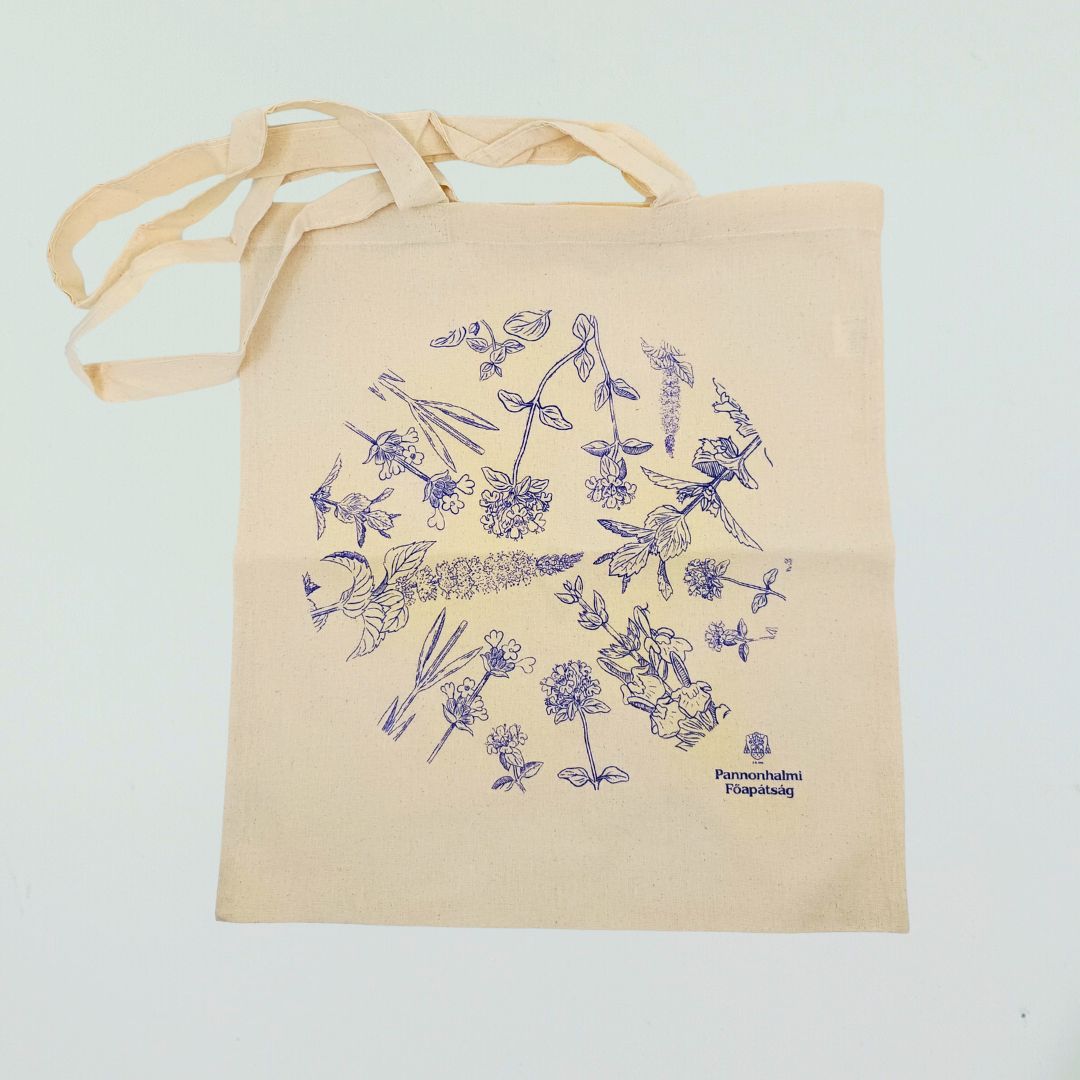 Vászontáska gyógynövényes mintákkal - Image 2