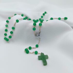 Ásvány rózsafüzér - aventurin